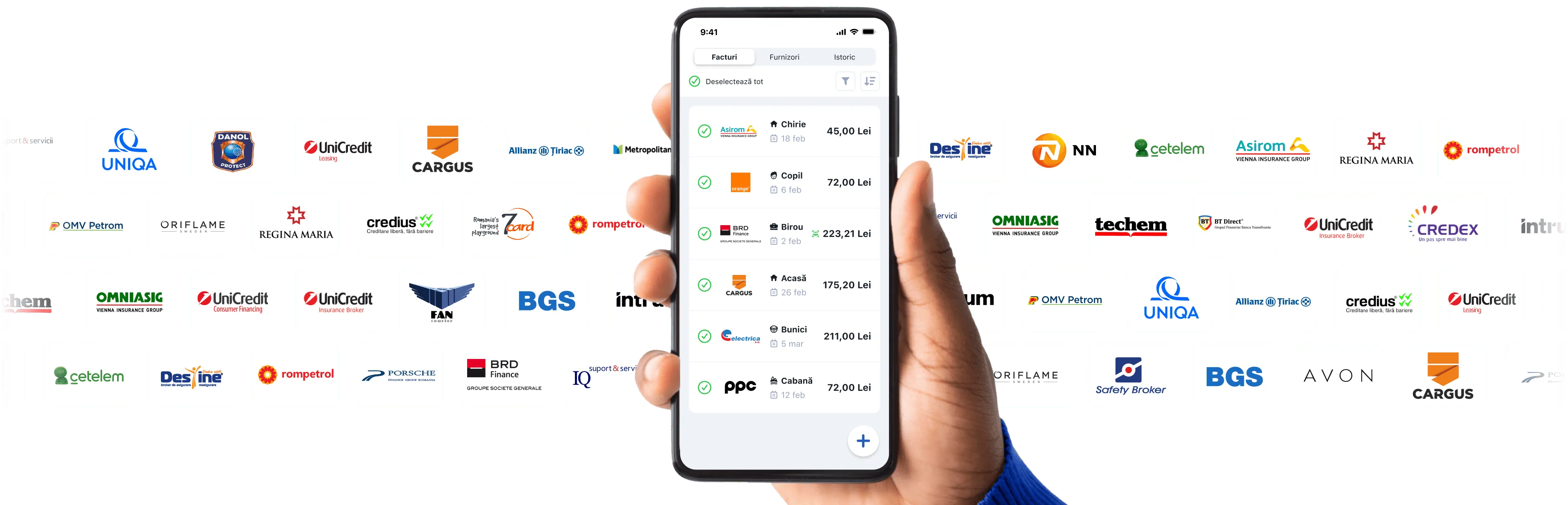 Weitere Anbieterkategorien (Kredite, Versicherungen, Banken) aus Rumänien in Pago