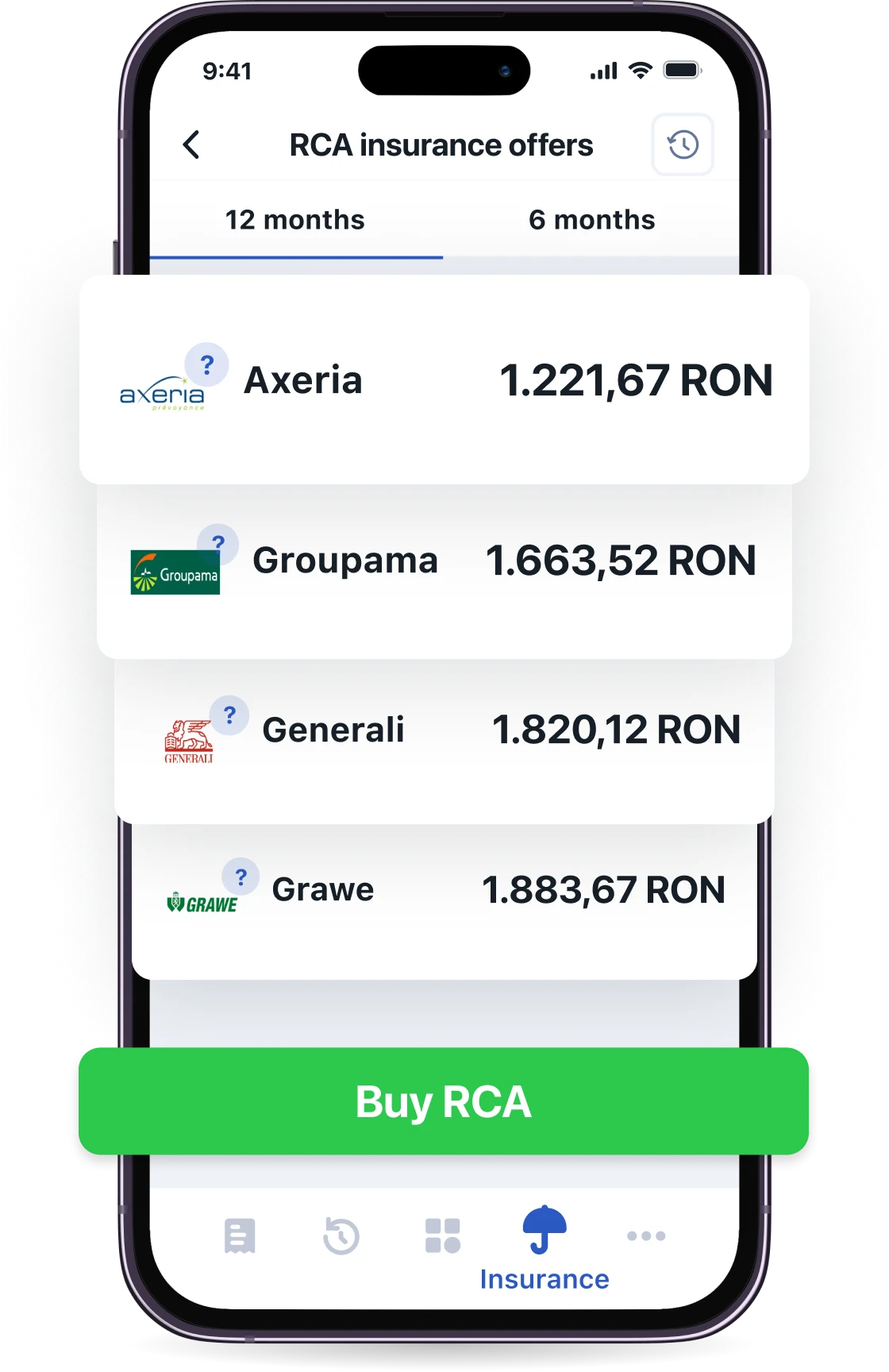 Pago RCA