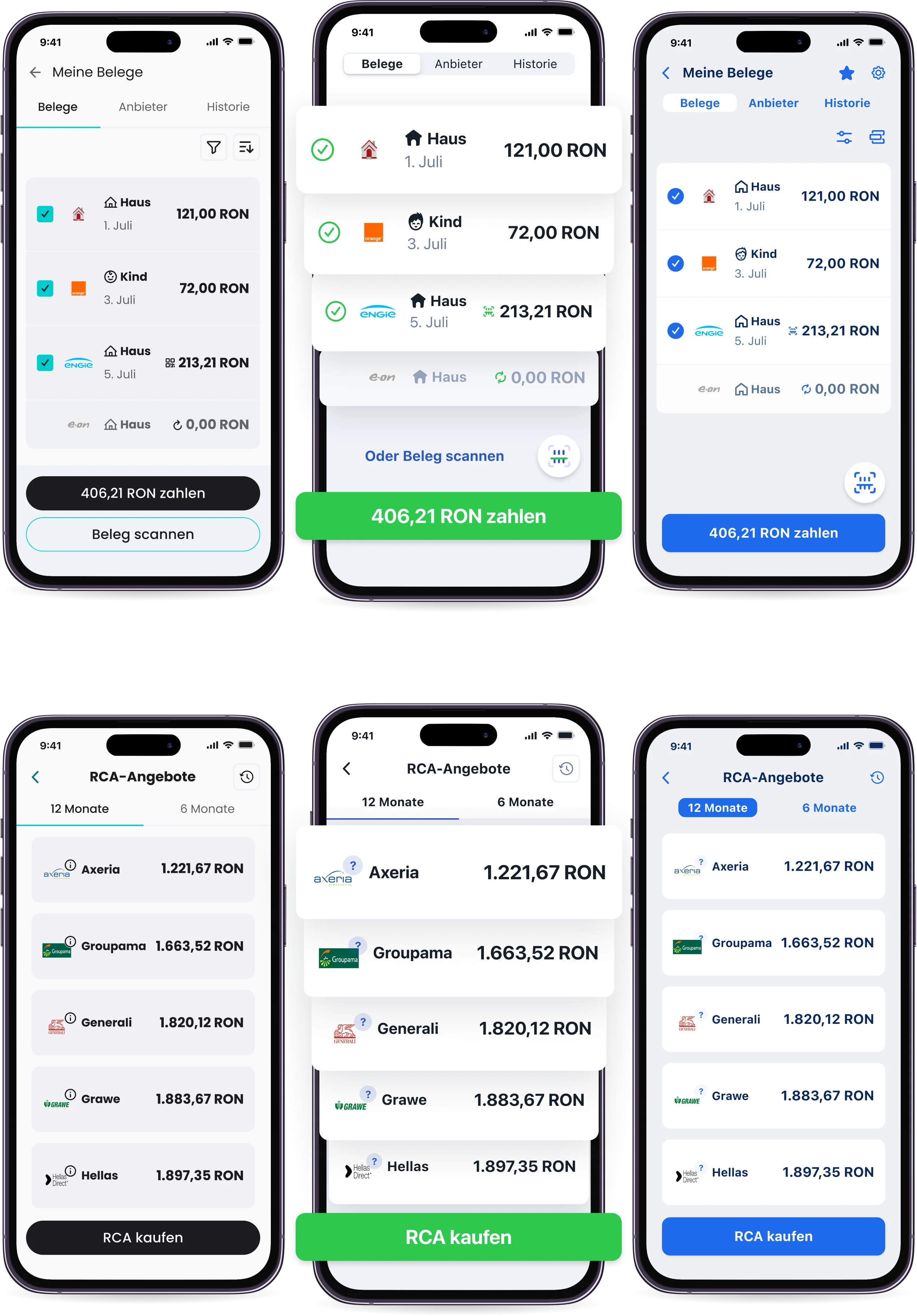 Pago auf allen Geräten